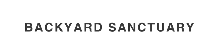 Backyard Sanctuary Logo